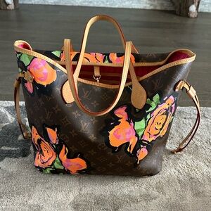 LV Hand Painted Tote